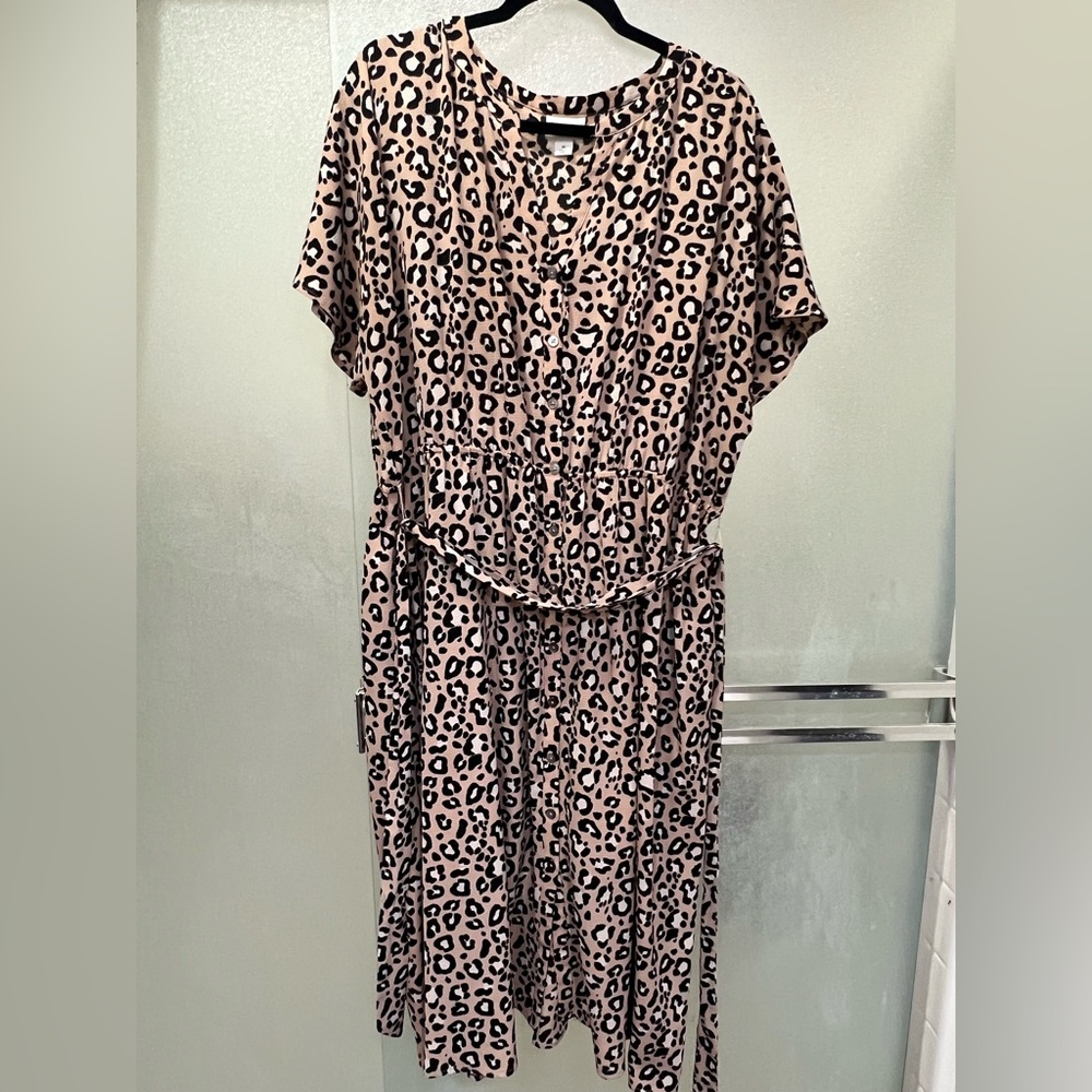 Ava & Viv Leopard Dress